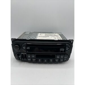 2002-2007 DODGE JEEP CHRYSLER Raz RADIO CdPLAYER & CASSETTE TAPE AM FM Deck Used